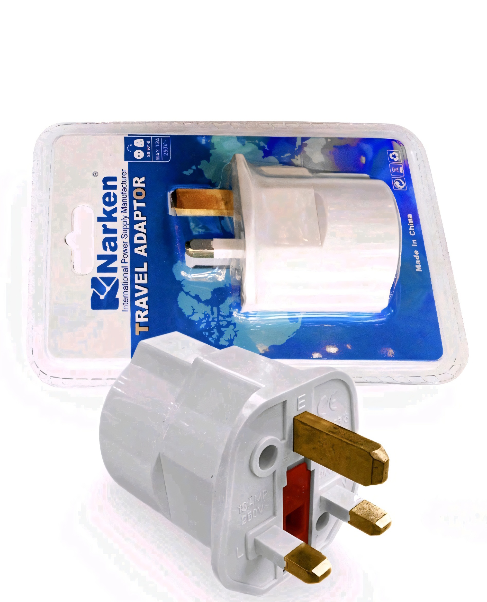 مبدل پریز ۲ به ۳ شاخه مارک نارکن