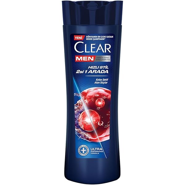 شامپو کلییر مردانه 2in1 با خاصیت خنک کنندگی سر