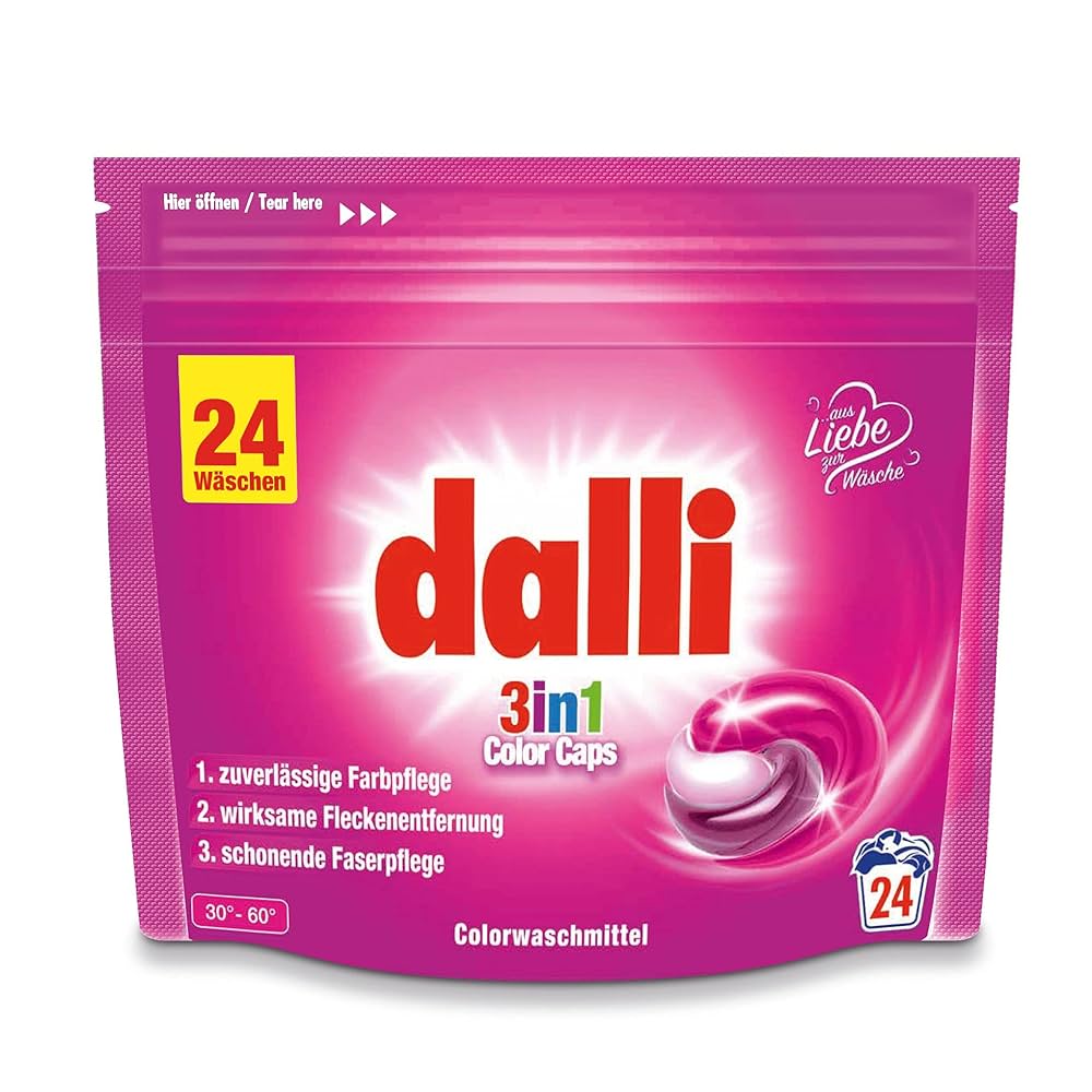 قرص لباسشویی دالی (مخصوص لباس های رنگی)