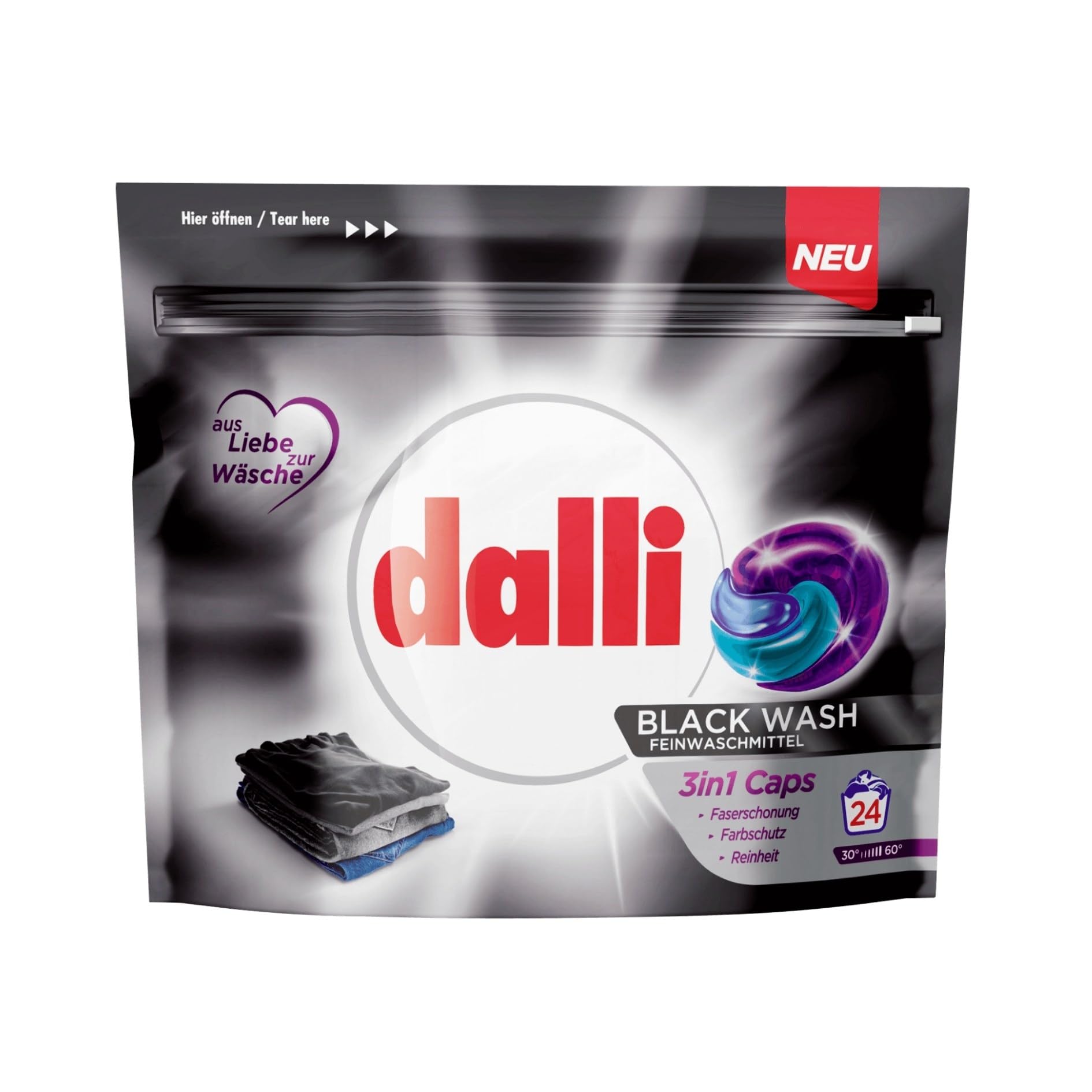 قرص لباسشویی دالی (مخصوص لباس های مشکی)